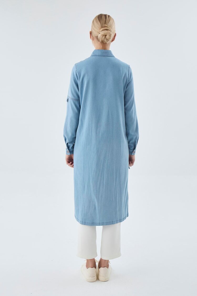 Chemise Longue En Jean