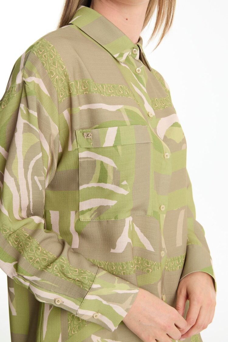 Patterned  Shirt G-0100