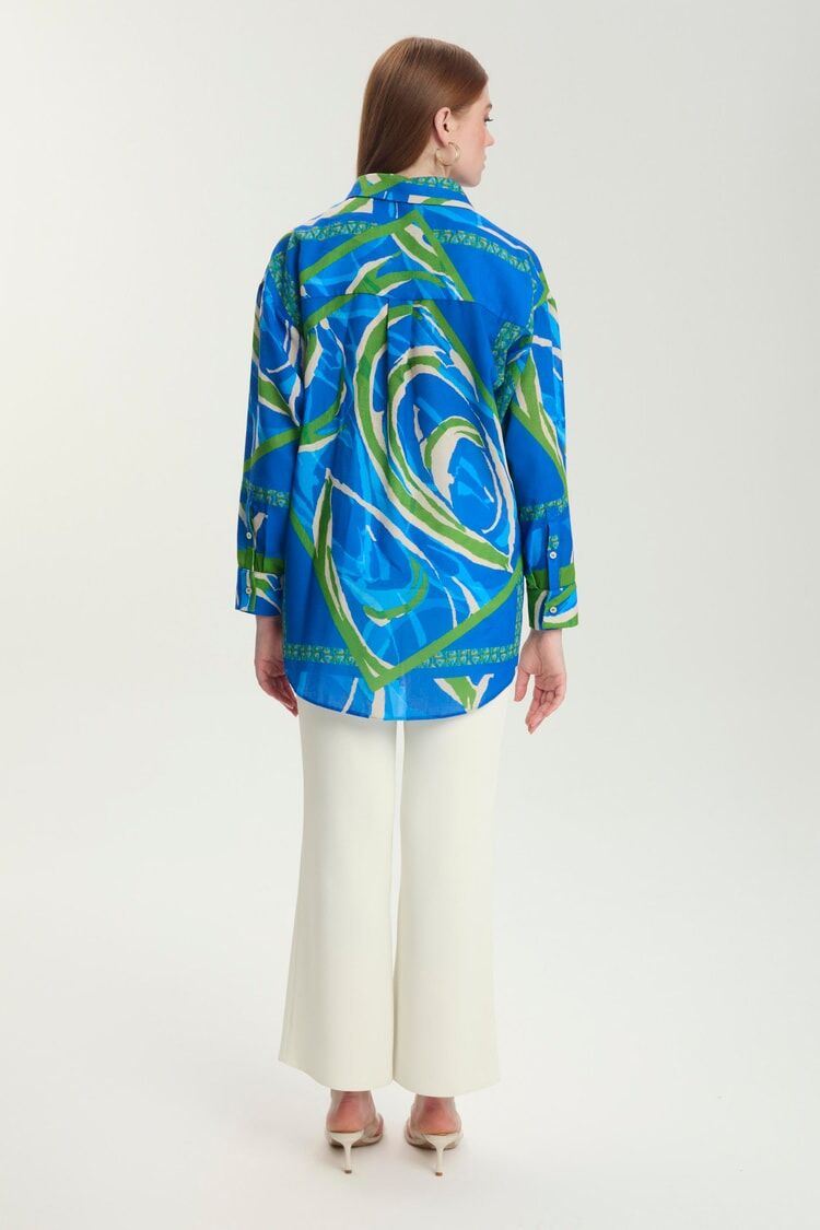 Patterned  Shirt G-0100 thumbnail 6