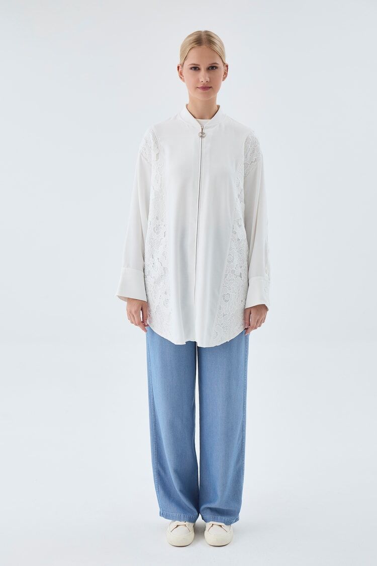  veste avec dentelle  thumbnail 1