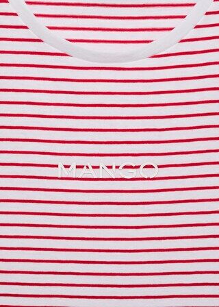 T-shirt Rayures Logo thumbnail 3