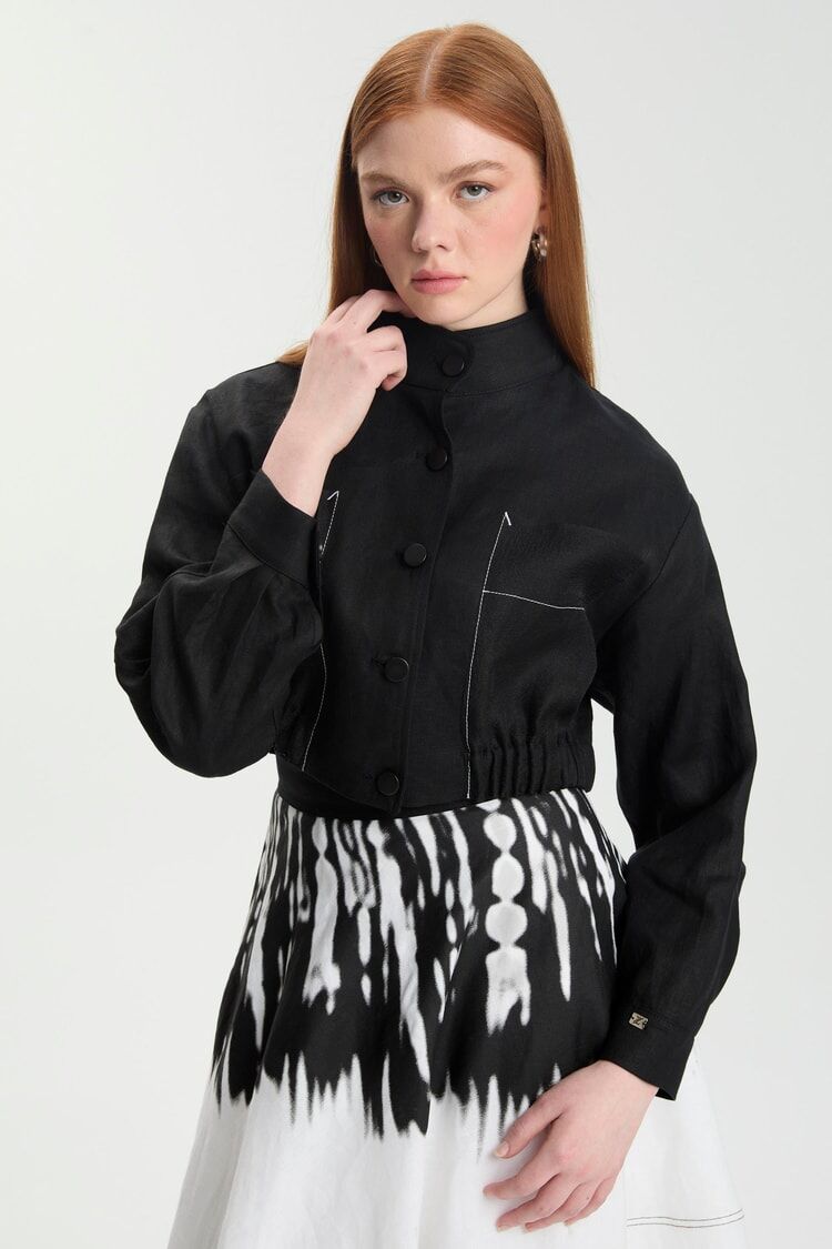 Jupe à motifs et veste deux pièces thumbnail 3
