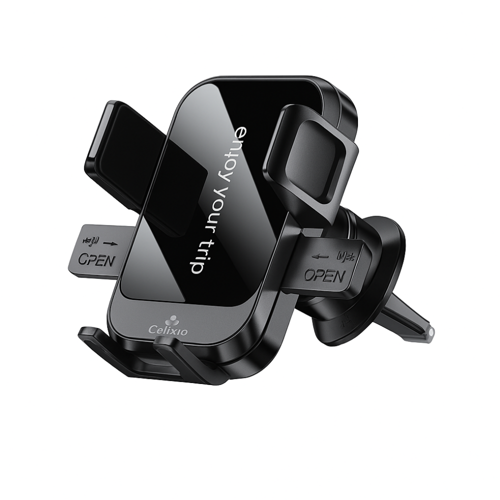 Support Voiture Universel à Verrouillage Automatique pour Smartphone (4.7" à 7.2")