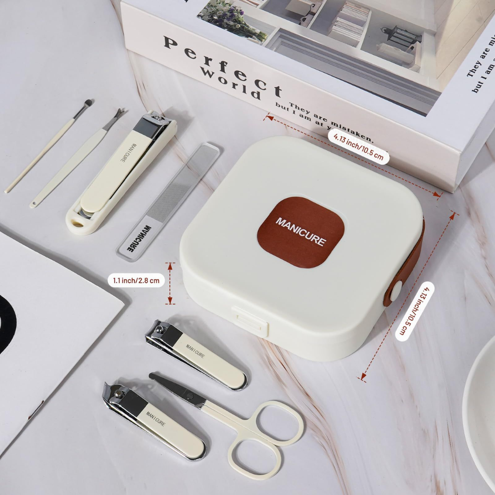 Kit Coupe-Ongles Professionnel 7 Pièces - Manucure et Pédicure thumbnail 3