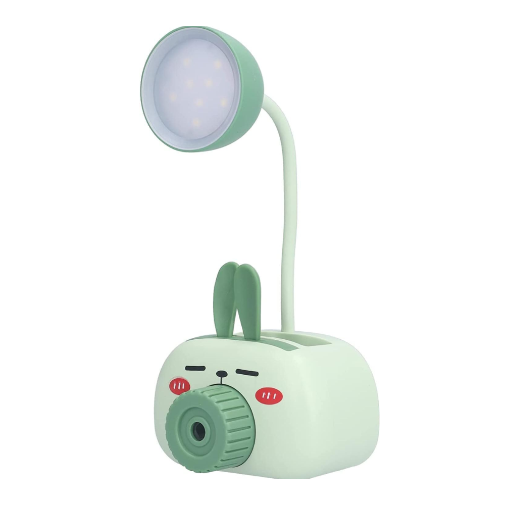 Lampe De Bureau Led Lapin – Rechargeable Usb – Flexible, Mignonne Et Multifonction