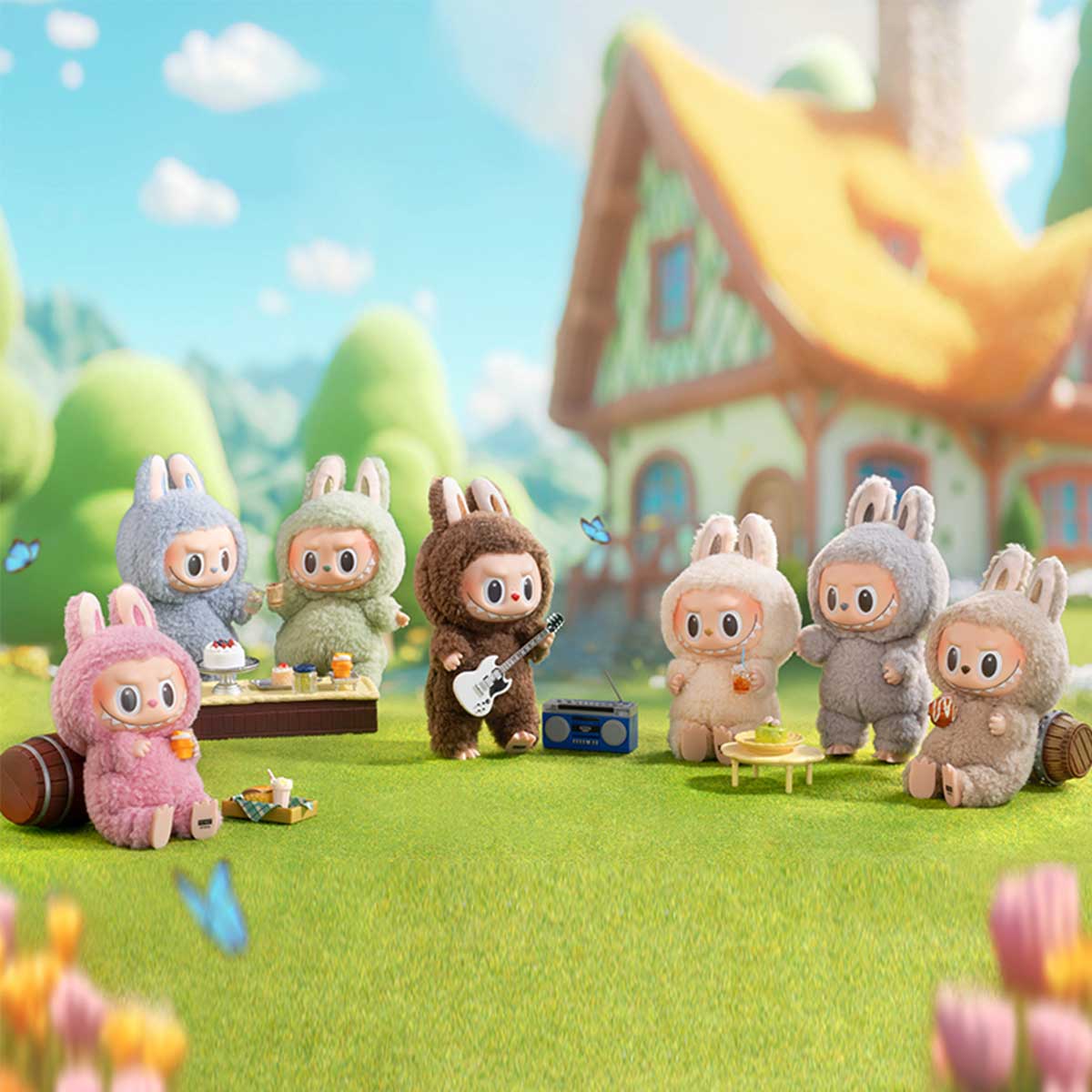 THE MONSTERS - Exciting Macaron Vinyl Face Blind original Box Laboubo thumbnail 3