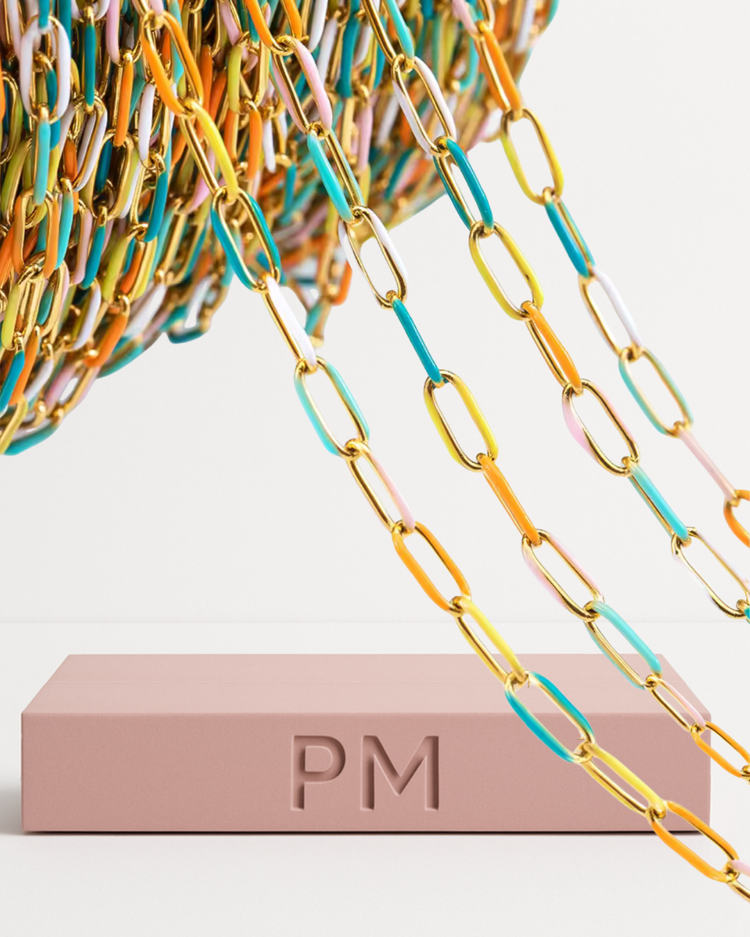 Chaînes En Acier Inoxydable Émail Au Mètre thumbnail 3