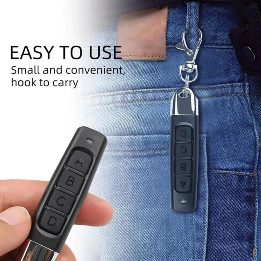 PACK x3 Porte de Garage porte électrique Clonage & Programmation Facile 433 MHz thumbnail 5