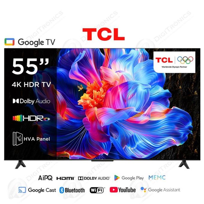 55 4k Uhd Smart Google Tv Hdr, Hdmi 2.1 Game Master, 55p6k