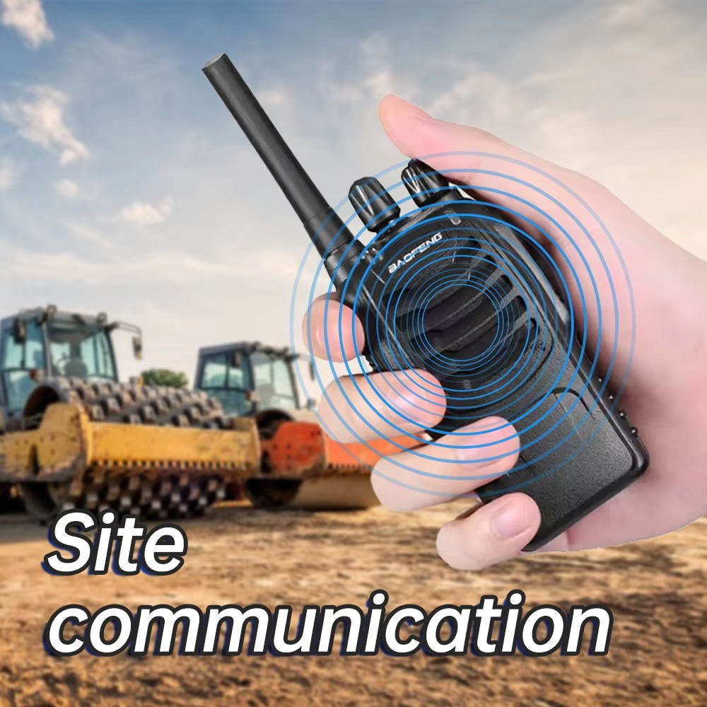 Talkie-walkie Portable BF-888S Radio Bidirectionnelle UHF 888s,émetteur-récepteur Portable 16 canaux 400-470MHz avec oreillette,2 pièces thumbnail 6