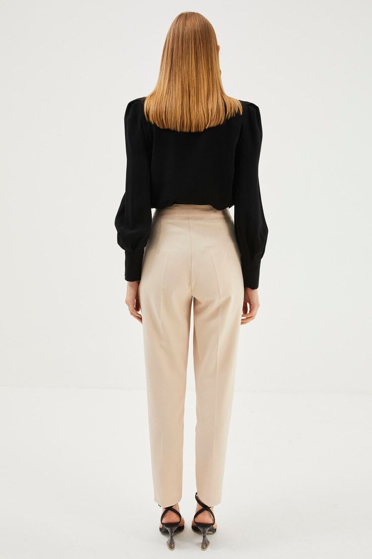  Pantalon taille haute carotte thumbnail 3