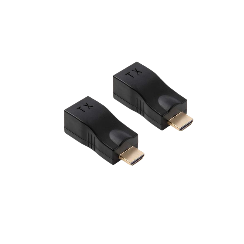 Adaptateur D'Extension HDMI vers RJ45 Câble Cat-5e/6,distance transmission 30m thumbnail 1