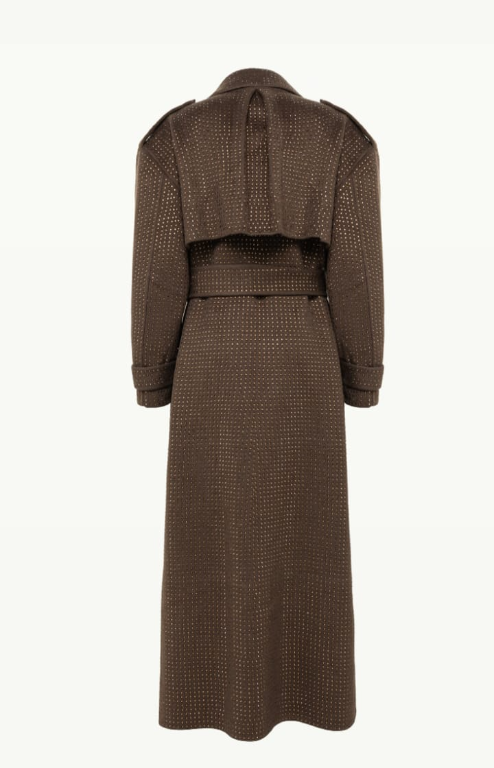 TRENCH-COAT AVEC STRASS