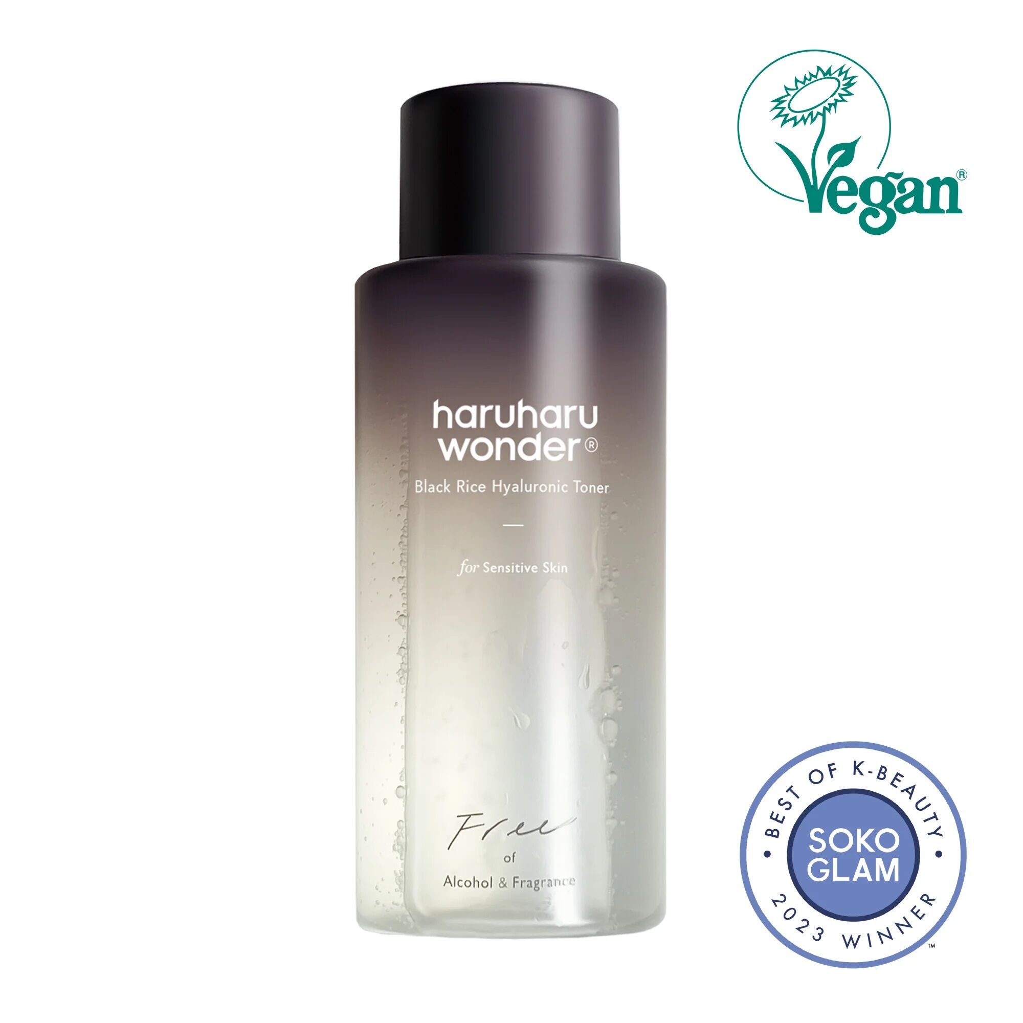Tonique Nettoyante en profondeur, Hyaluronique au Riz Noir - 150 ml