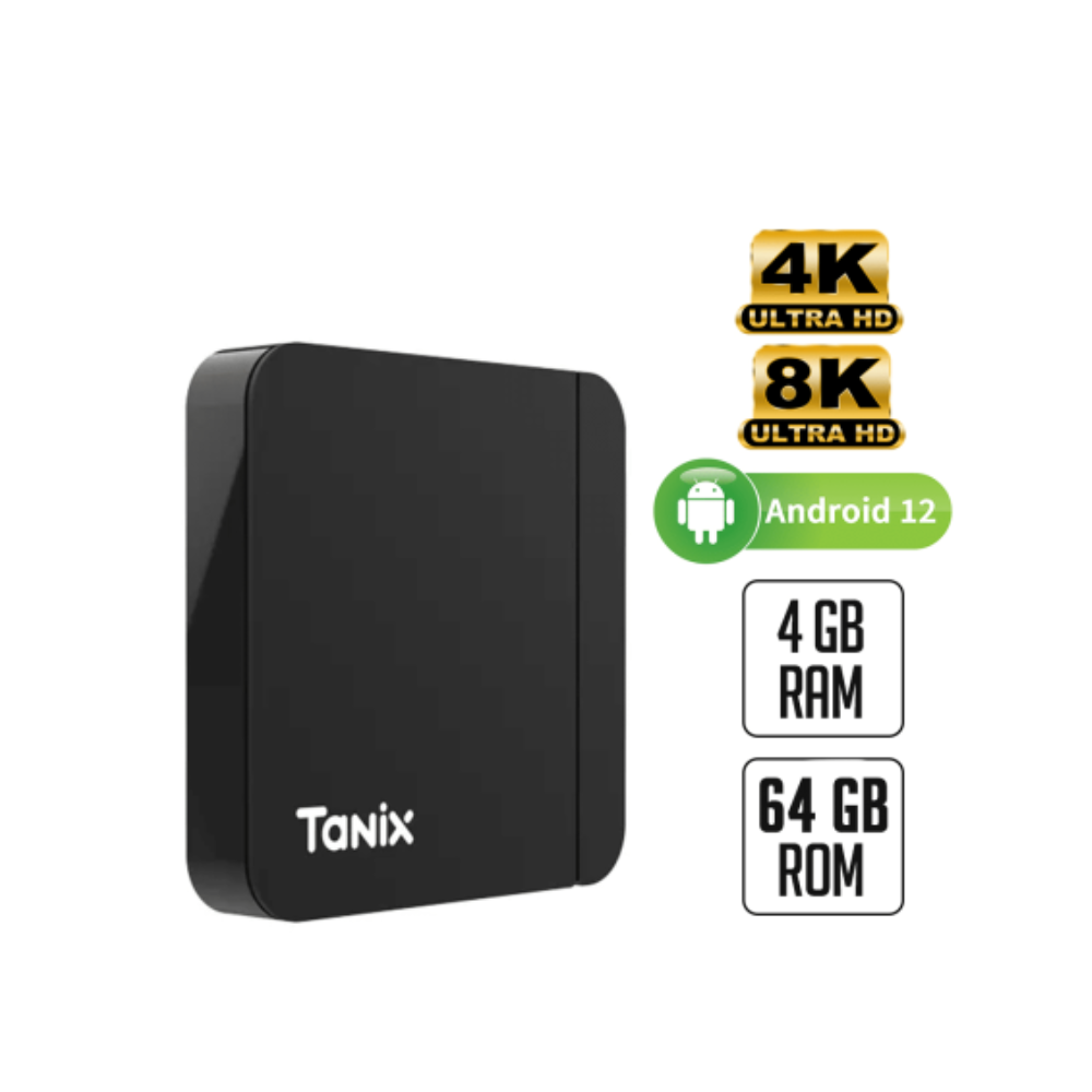 Tanix tx12 4Gb Ram 64Gb Mémoire Android 12