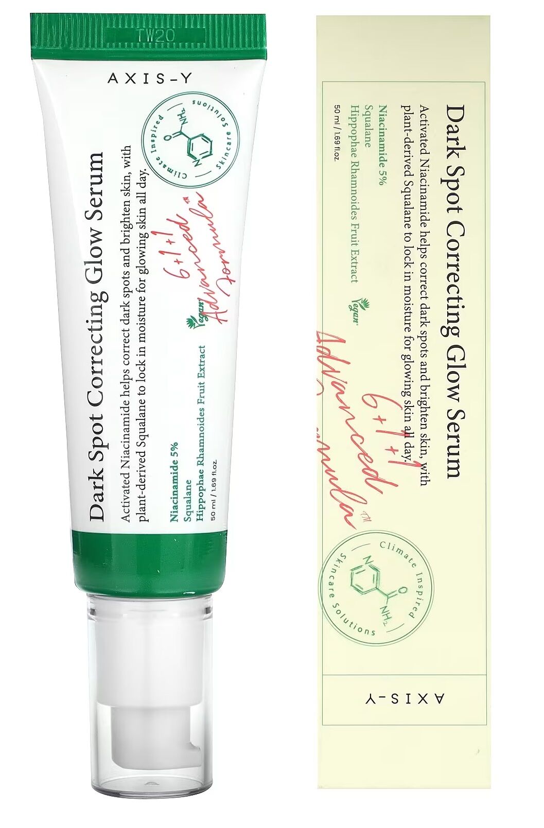 Sérum éclat correcteur de taches brunes, Glow Serum - 50 ml