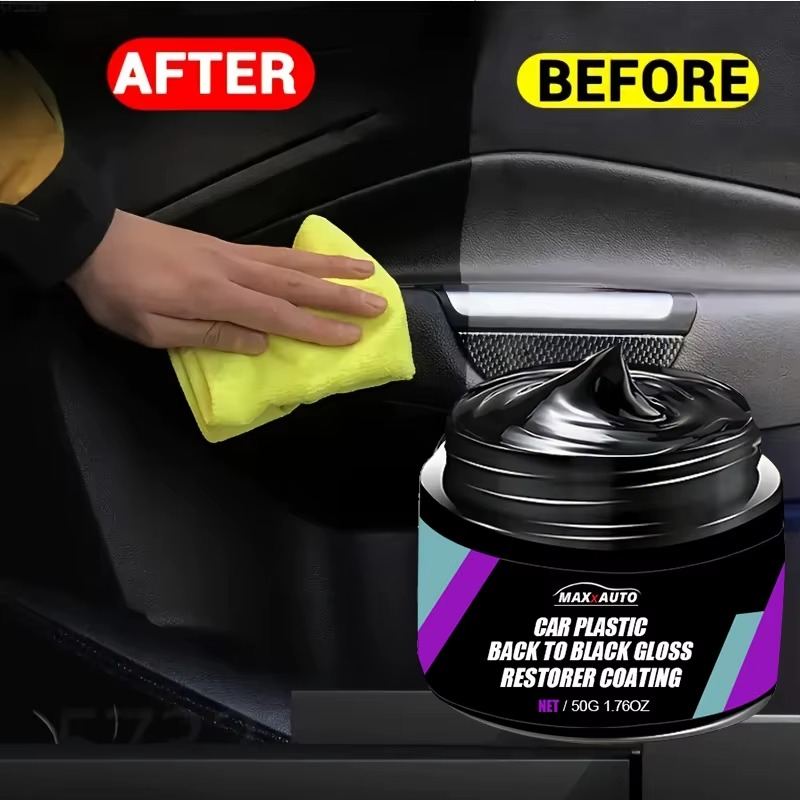 Cire de Polissage Universelle pour Réparation du Cuir et du Plastique de Voiture