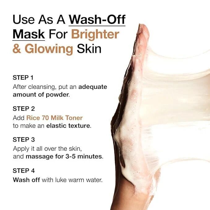 Rice Enzyme - Poudre Nettoyante éclaircissante aux Enzymes de Riz - 40g thumbnail 4