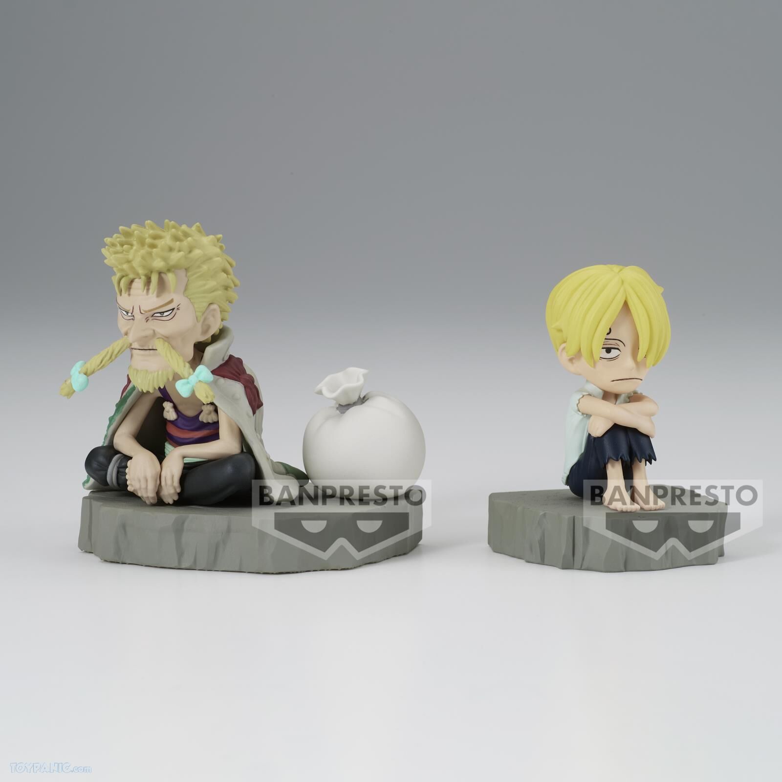 Figurine One Piece - World Collectable Figure Log Stories - Sanji & Zeff - 6 cm