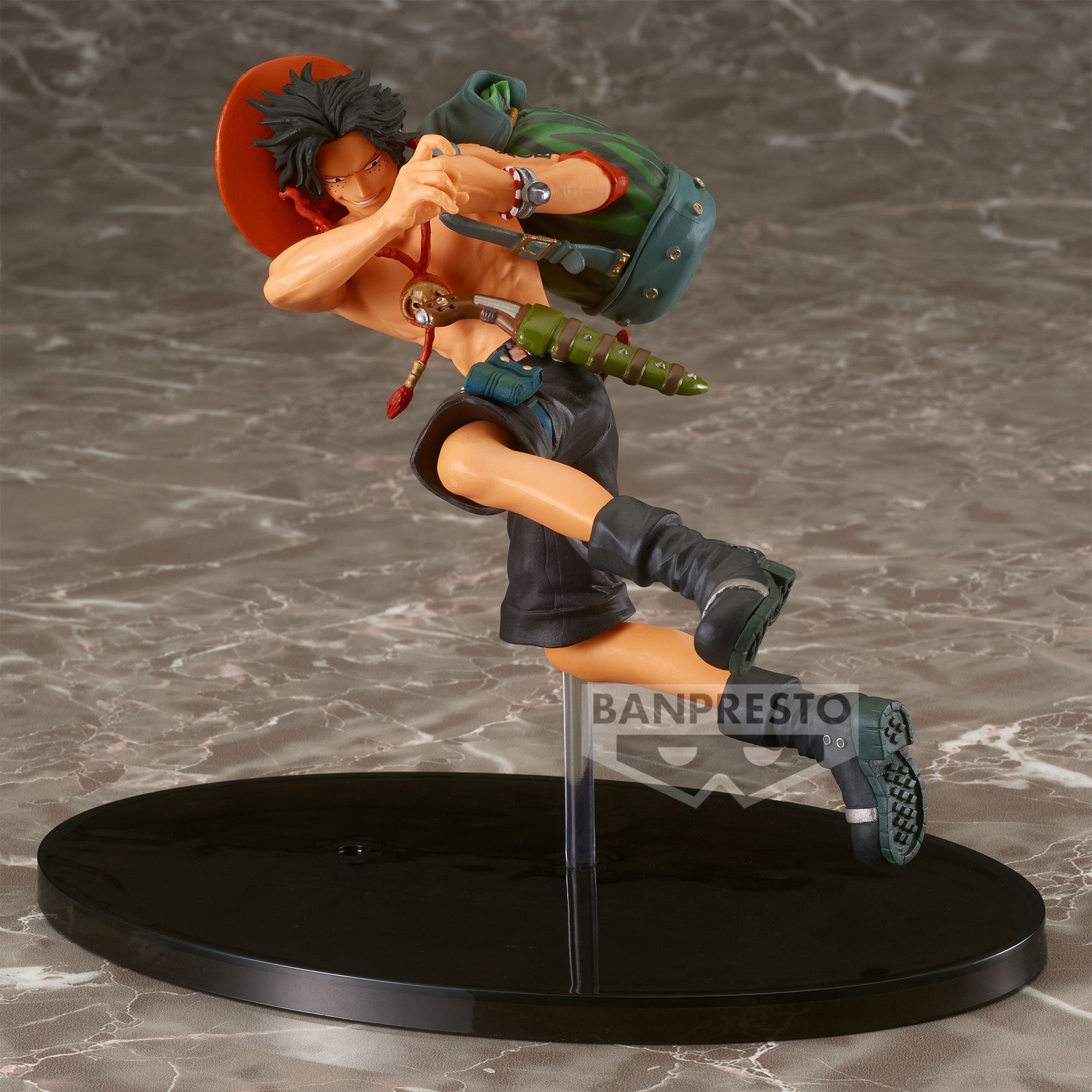 Figurine One Piece - Scultures Big Colosseum 4 Vol. 7 - Portgas D. Ace - 9 cm