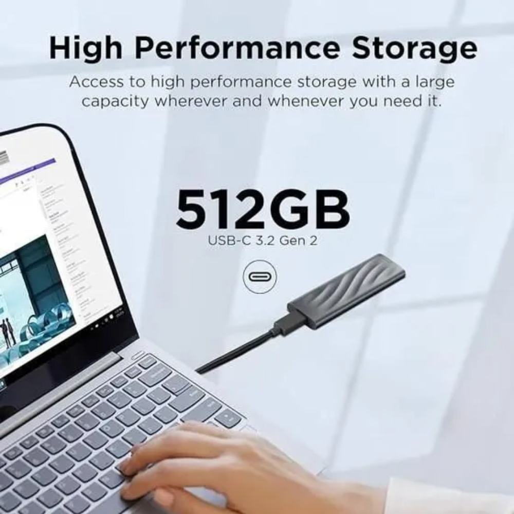 SSD Externe 512 Go, Vitesse de Lecture 550 Mo/s, USB 3.2gen 1 thumbnail 3