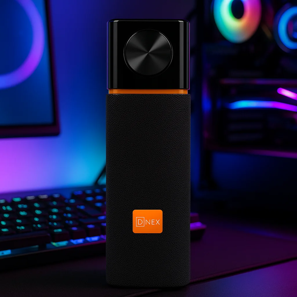 Enceinte Bluetooth Portable Dinex DN-30 – Son Stéréo Puissant & Design Compact thumbnail 3