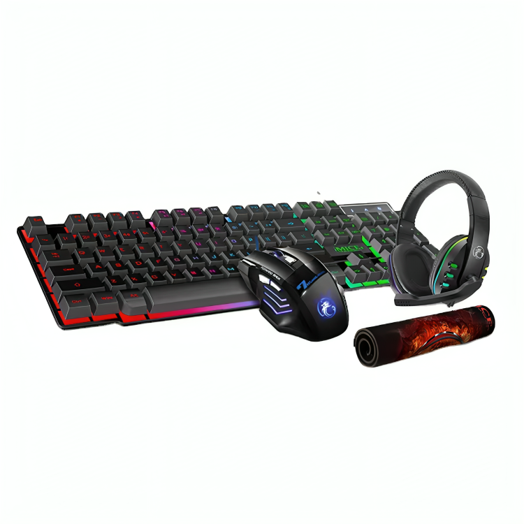 Imice GK-430 Gaming Pack 4 en 1 – Casque, Souris, Clavier
