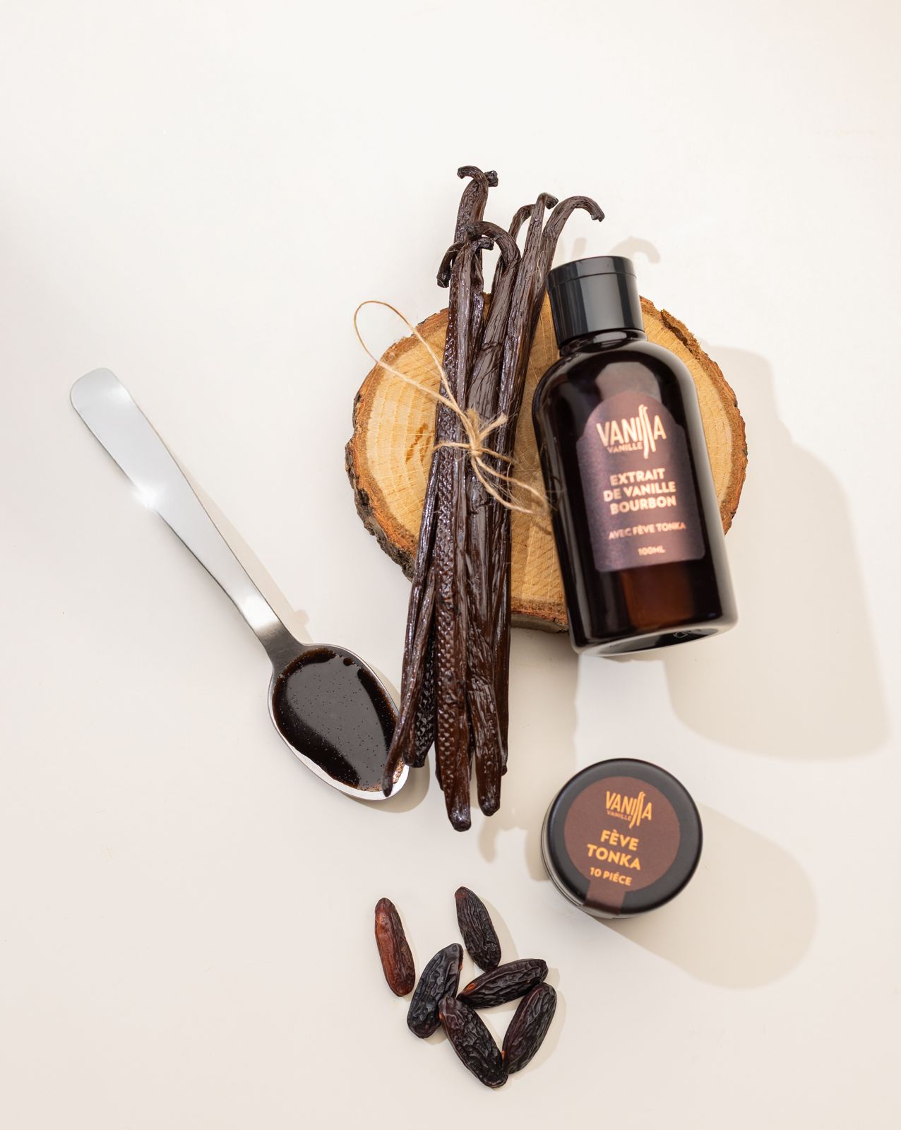 Extrait de Vanille avec Fèves de Tonka 100 ml 