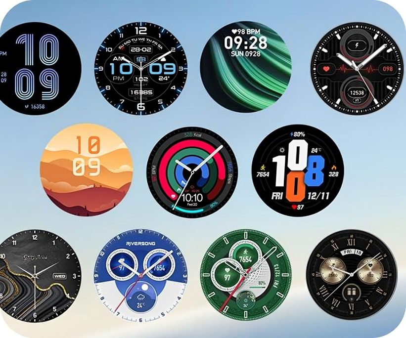 Smart Watch Riversong Motive 10 GT + Sangle supplémentaire thumbnail 5