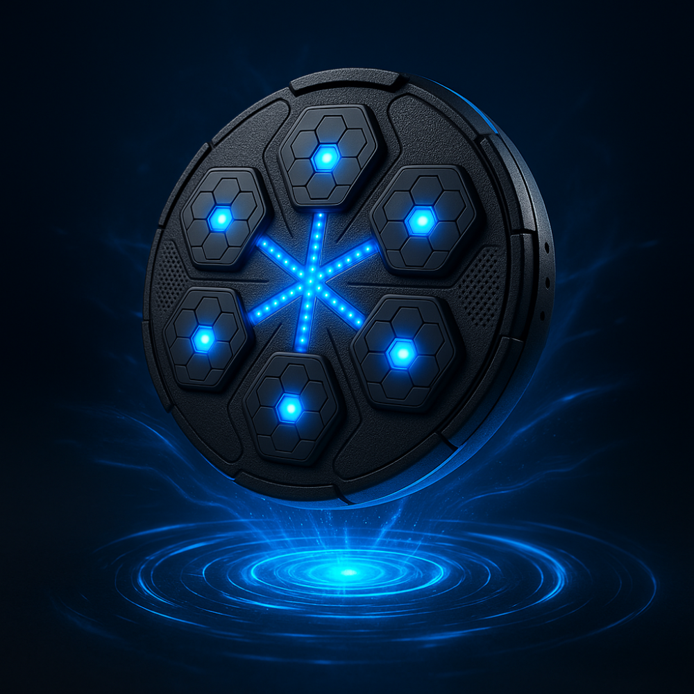 Appareil de Boxe Murale LED Bluetooth – 7 Modes Musicaux & Entraînement Sportif