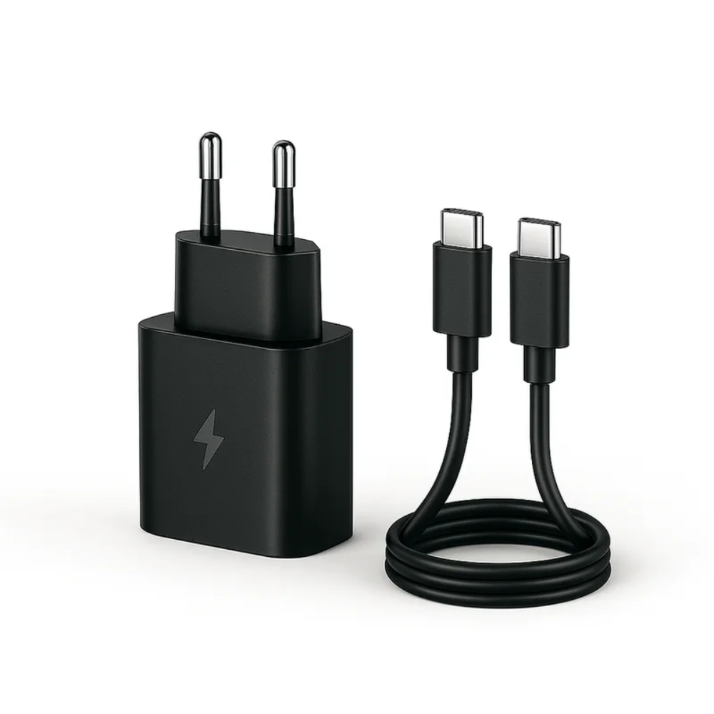 Chargeur Rapide VT-02 – USB-C to USB-C 45W, Noir, Compatible Type-C & Lightning thumbnail 3