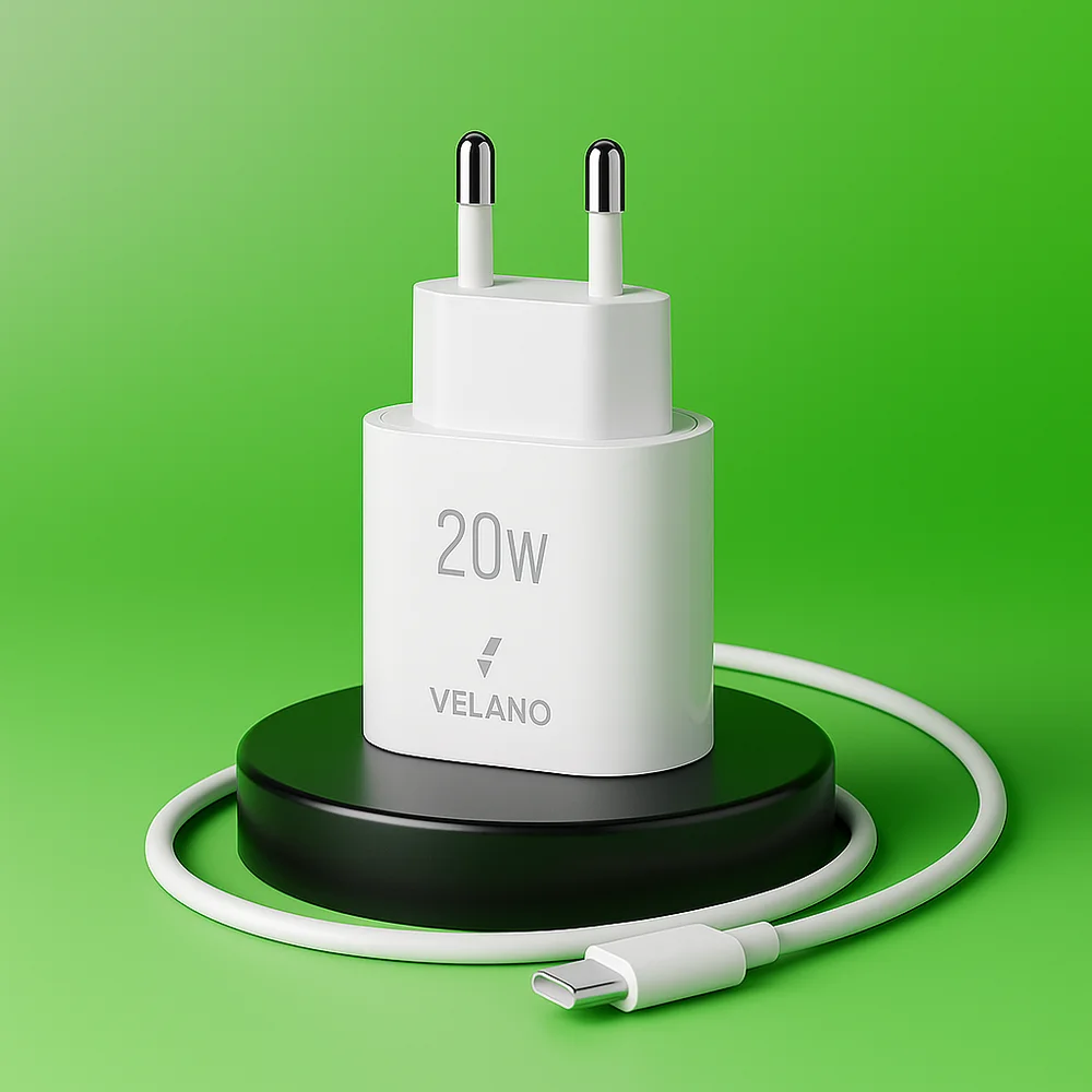 Chargeur Rapide VT-03 20W – USB-C Power Adapter avec Câble USB-C to Lightning thumbnail 4