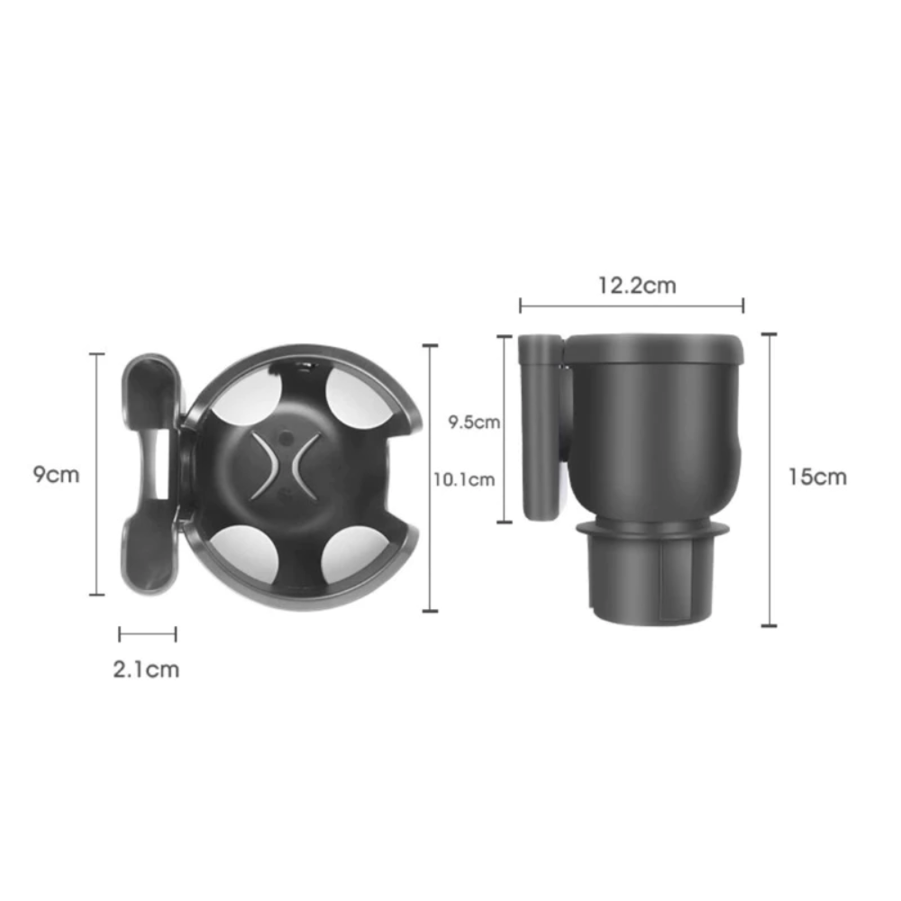 Organisateur de rangement et support pour téléphone portable et tasse dans la voiture thumbnail 4