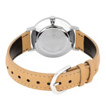 Casio Nouvelle Montre pour femme Bracelet en cuir Cadran blanc en maille etanche-ltp-vt04l-7a1df thumbnail 2