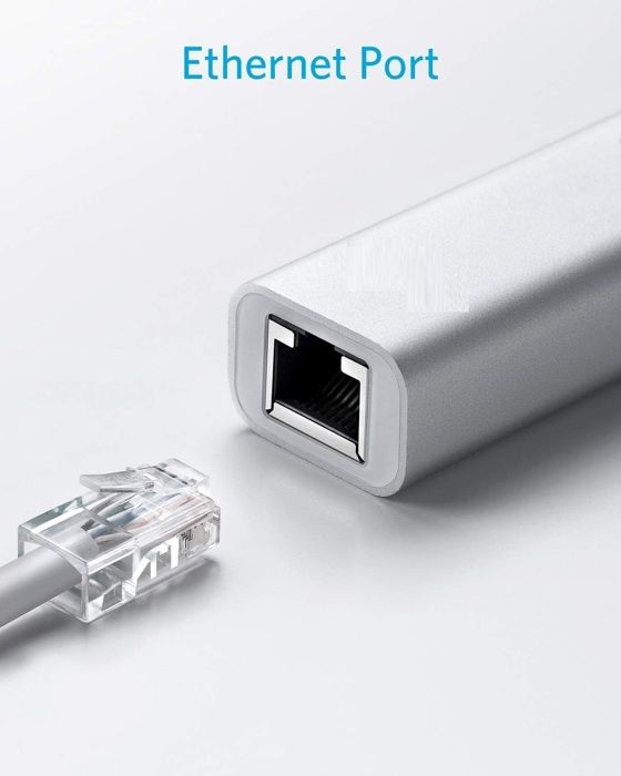 USB 3.0 Type C RJ45 Ethernet adaptateur réseau boitier en aluminium MacBook