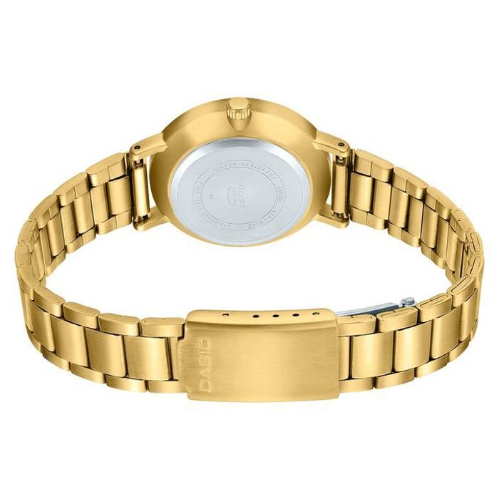 Montre Femme Bracelet en metal plaqué or cadran vert romain 3aiguilles-vt02g-3