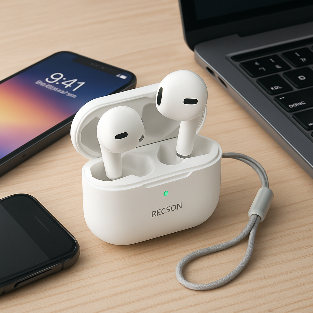 Écouteurs Sans Fil TW-106 – Son Puissant & Design Élégant