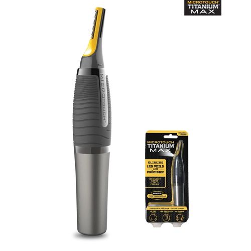 Tondeuse personnelle eclairée Micro Touch titanium MAX Nez Sourcil Cou oreille