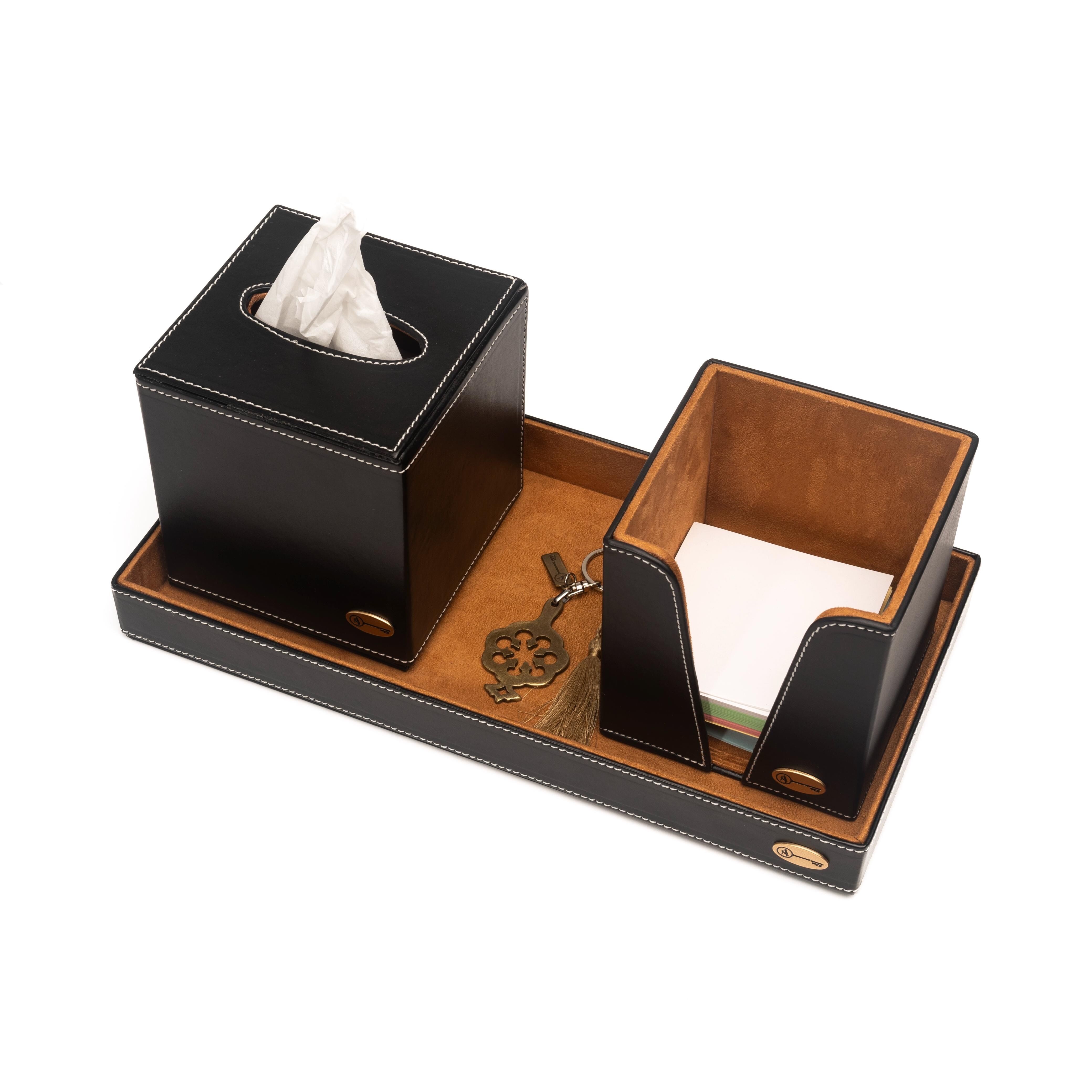 Plateau articles bureau 