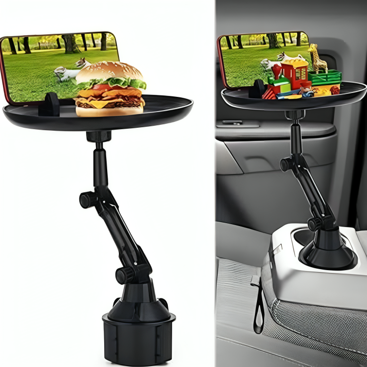 Plateau de Voiture Multifonction – Pour Porte-Gobelet thumbnail 2
