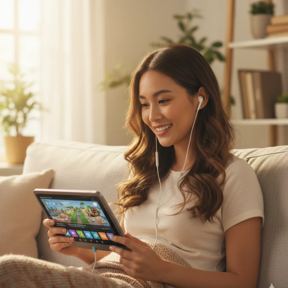 Écouteurs Velano Ve-03 Lightning Blanc – Son Haute Fidélité & Micro Intégré thumbnail 3