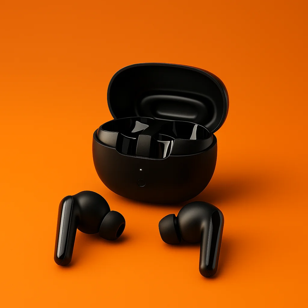 Écouteurs Sans Fil  V-PRO Noir – ANC/ENC, Bluetooth 5.4, Boîtier Rechargeable, Double Connexion 2.4G thumbnail 3