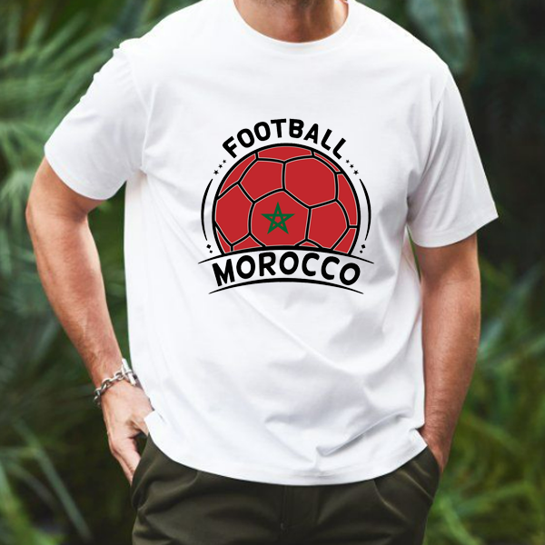 T-shirt Foot Maroc