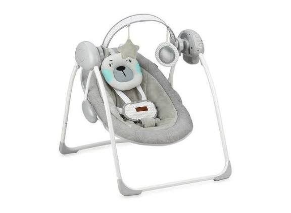 LISS Baby Swing Bear pink