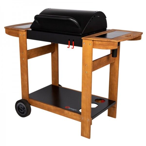 Indiana Tablette en Bois