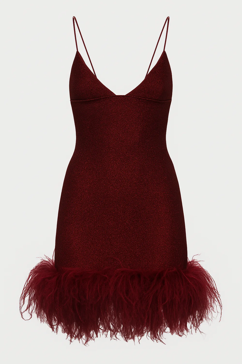 Robe courte Lumière Plumage