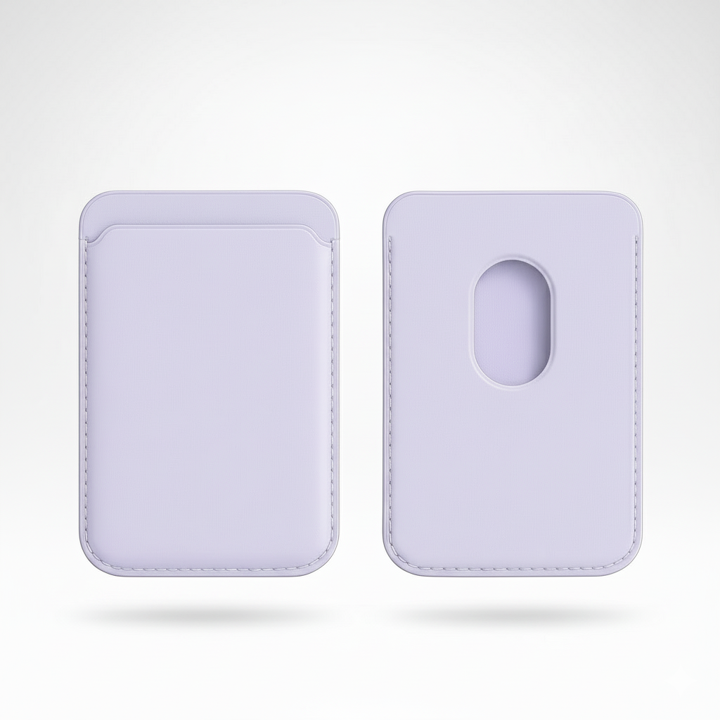 Portefeuille MagSafe en cuir  – Porte-cartes magnétique pour iPhone (jusqu’à 3 cartes) thumbnail 1