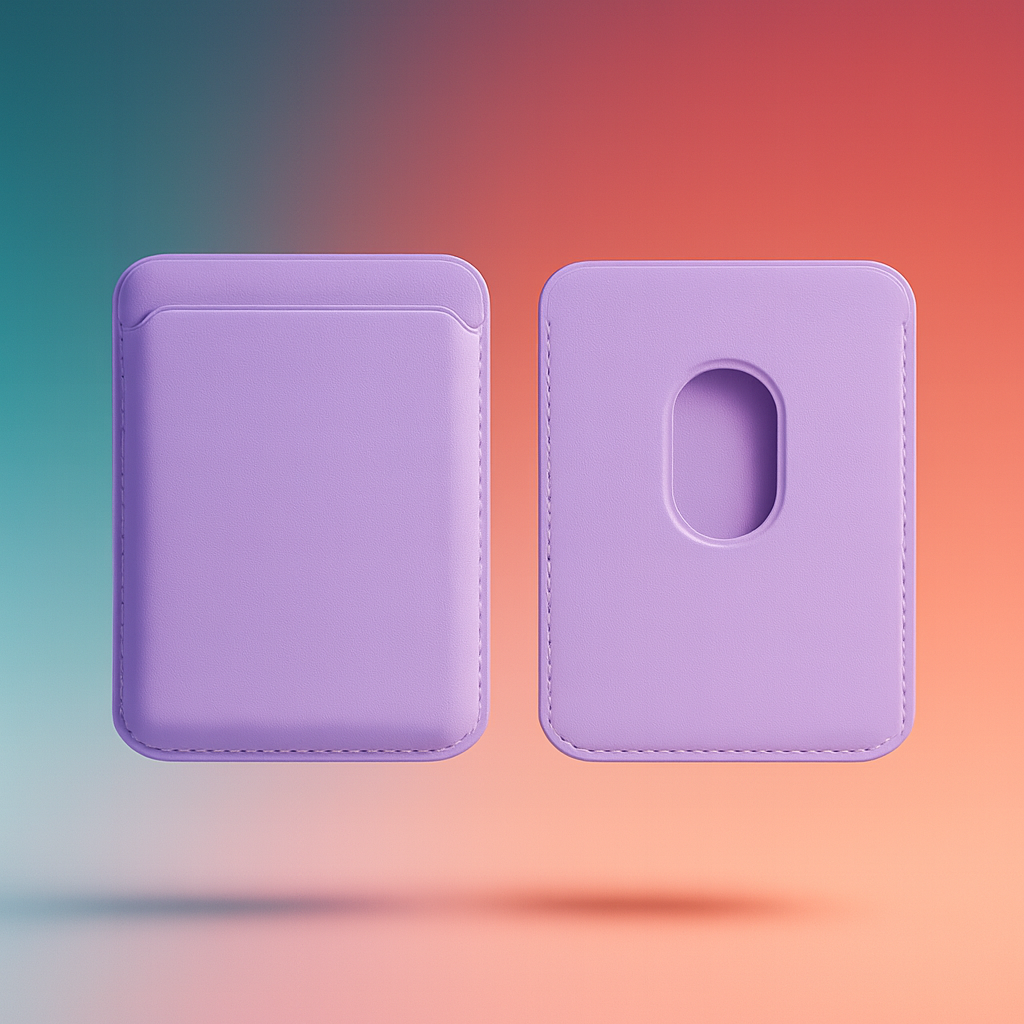 Portefeuille MagSafe en cuir  – Porte-cartes magnétique pour iPhone (jusqu’à 3 cartes) thumbnail 3