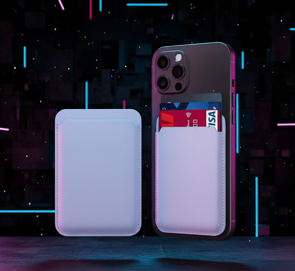 Portefeuille MagSafe en cuir  – Porte-cartes magnétique pour iPhone (jusqu’à 3 cartes) thumbnail 4