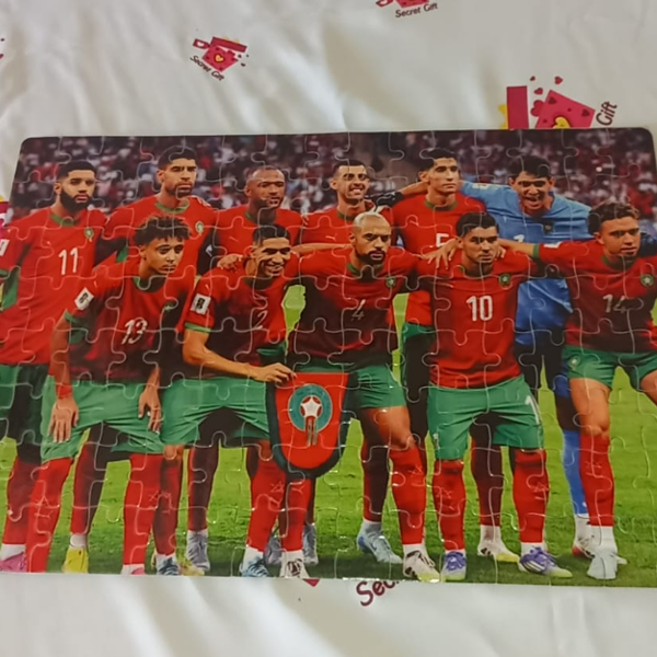 Puzzle Foot Maroc